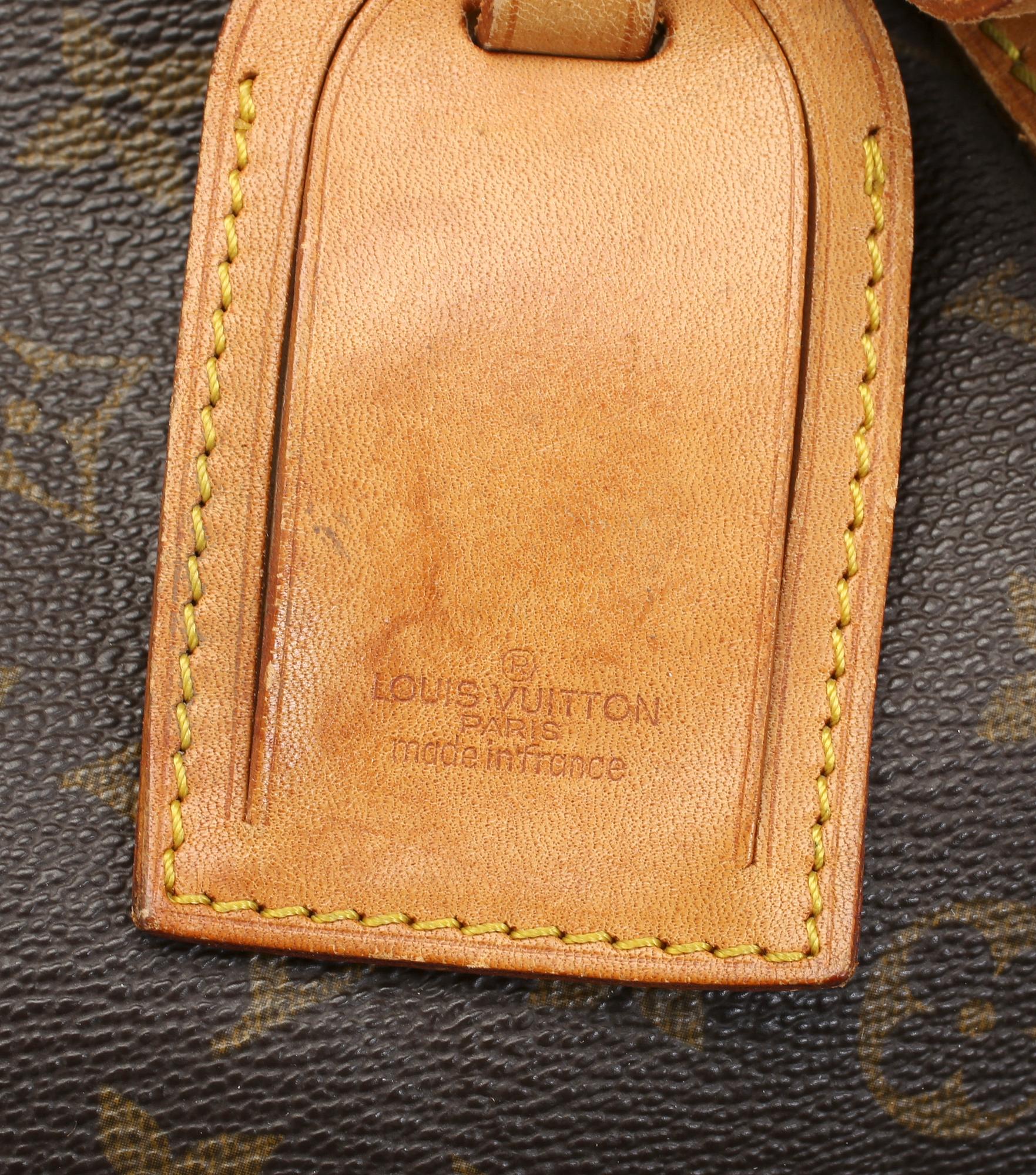 VÄSKA, "Keepall 55", Louis Vuitton. 1980-tal.