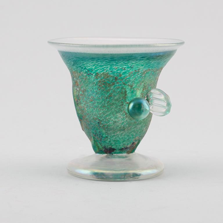 VAS, glas, Unik, Bertil Vallien, Kosta Boda, signerad.