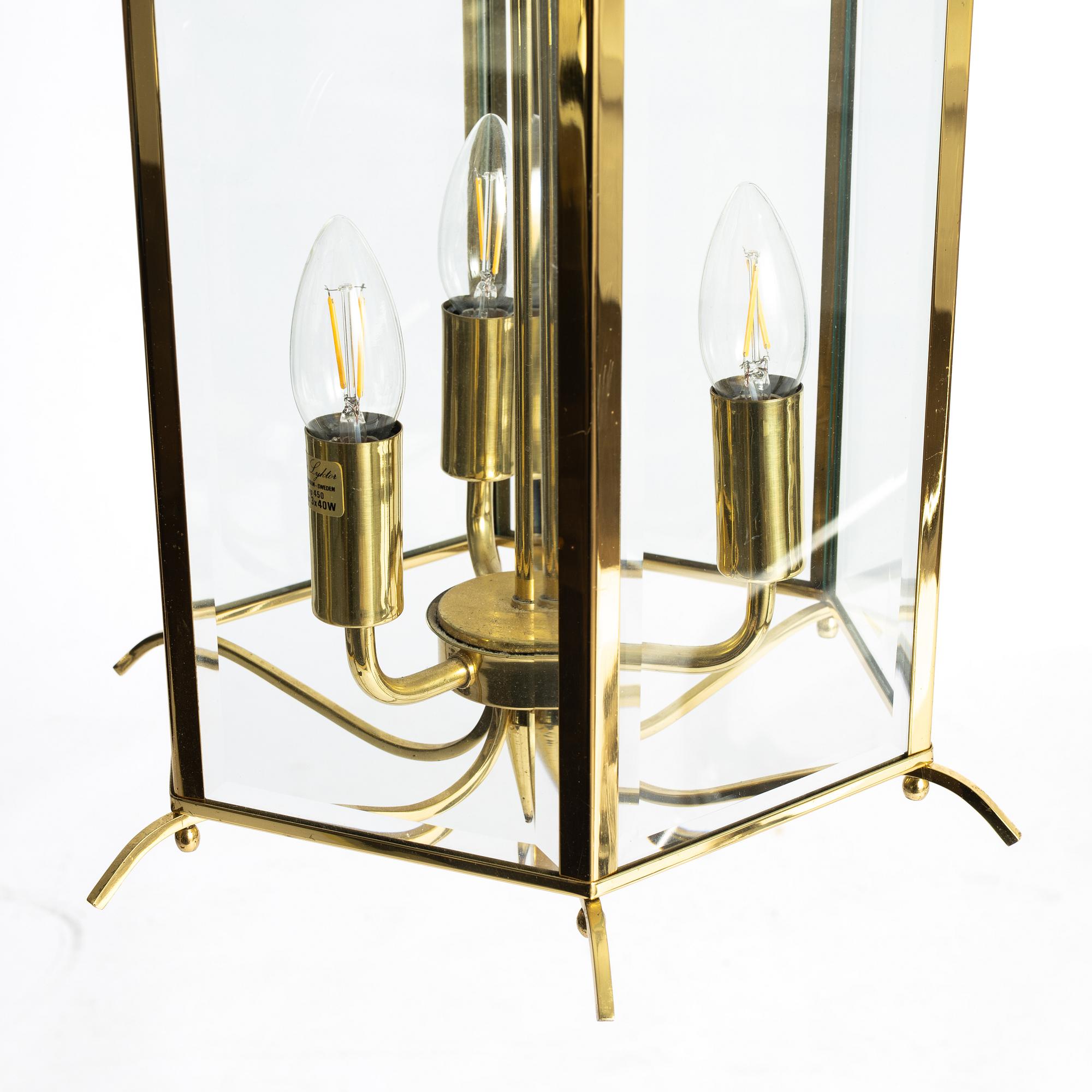 Ceiling lamp, Klassiska Lyktor, Stockholm, late 20th century.