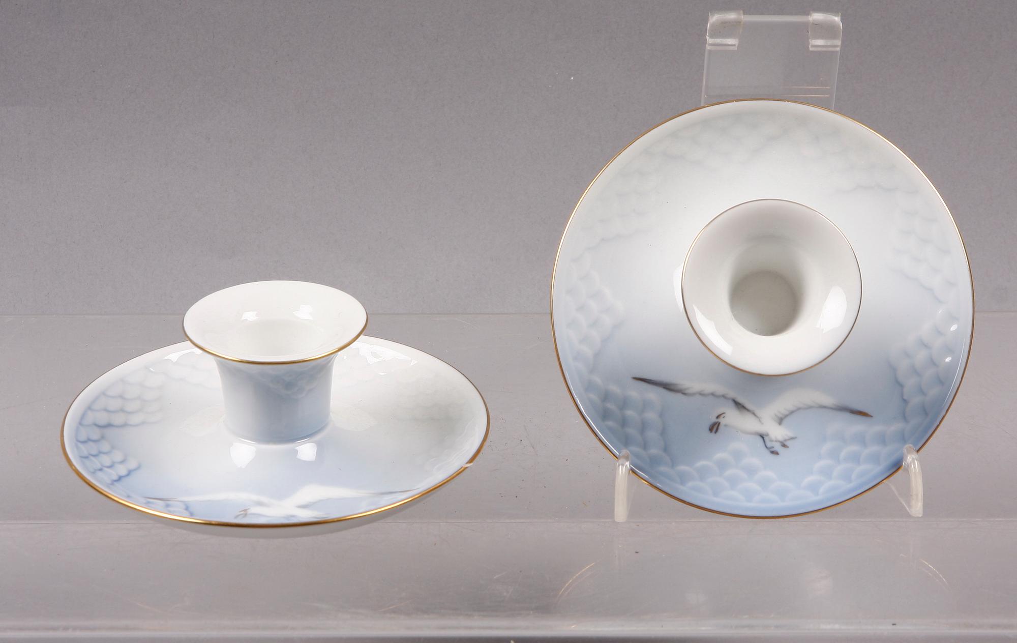 MAT- OCH KAFFESERVIS, 135 delar, porslin, "Måsen", Bing & Gröndahl,