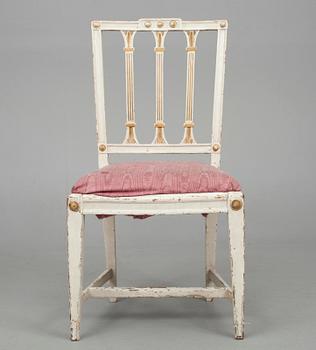 STOL, sengustaviansk, sekelskiftet 1700/1800.