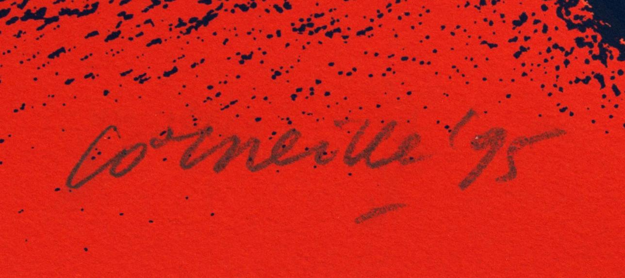 BEVERLOO CORNEILLE, färgserigrafi, signerad och numrerad II/XXV, daterad '95.