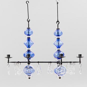 Erik Höglund, a chandelier, Boda Smide.
