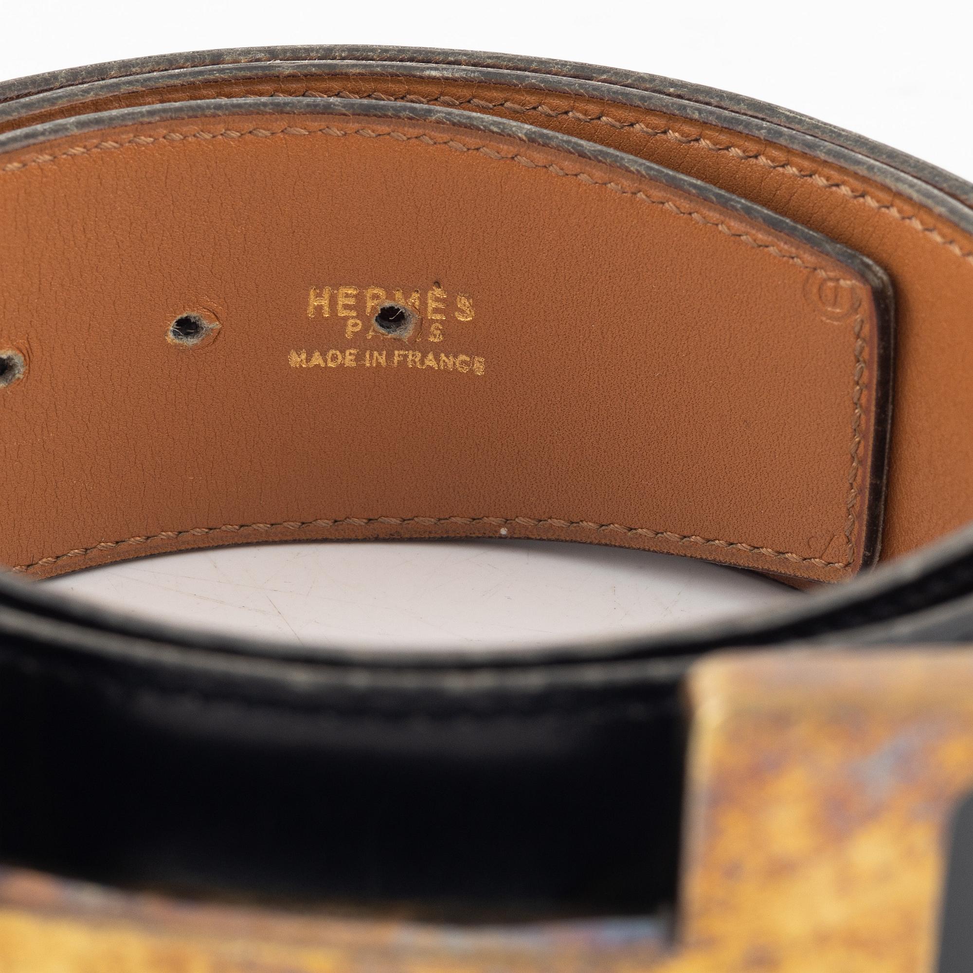 Hermès, skärp, "Constance" 1974.