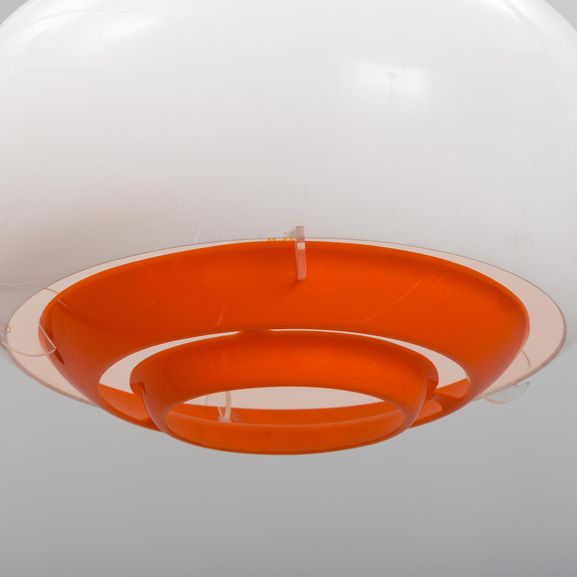 A Bergboms floor, ceiling and table lamp, 1960's/70's.