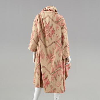 A ethnic patterned coat by Ralph Lauren.