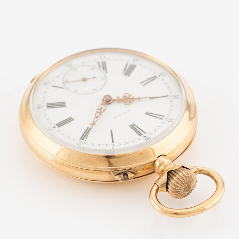 Halda, pocket watch, 49.5 mm.