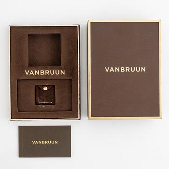 Ring 18K white gold set with an oval brilliant-cut diamond, VANBRUUN.