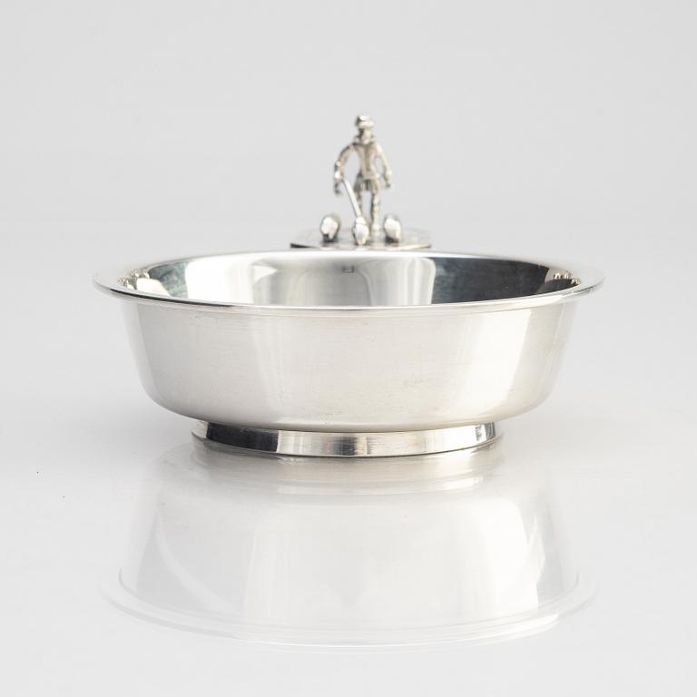 A silver kovsh, W.A. Bolin, Stockholm 1941.