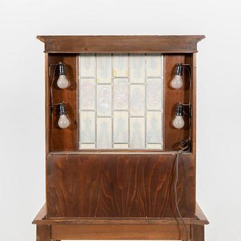 A Baroque style bar cabinet mid 20th Century.