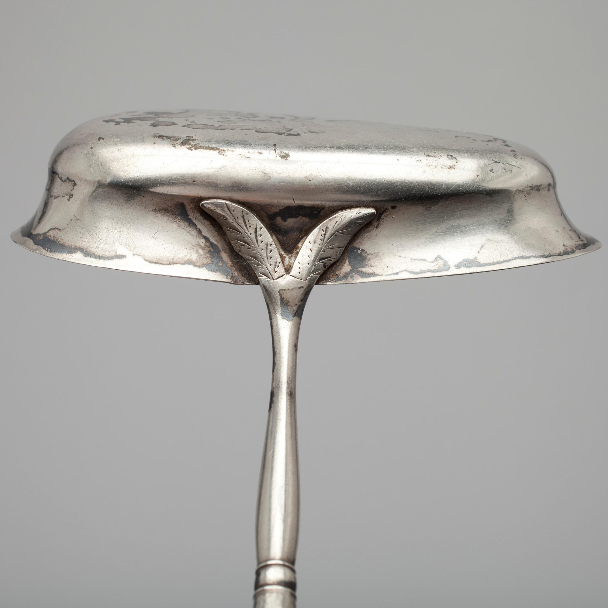FÖRLÄGGARE, silver, Carl Johan Österman (1836-1852) Åbo.