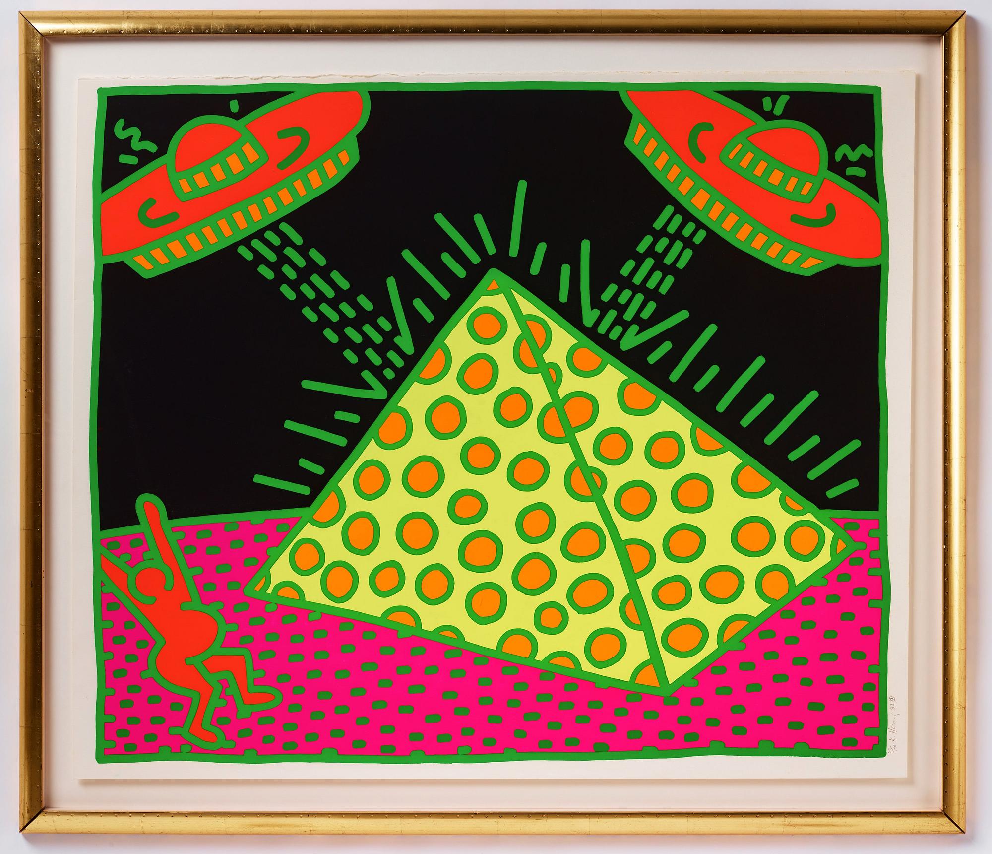 Keith Haring, ”The Fertility Suite: one plate”.