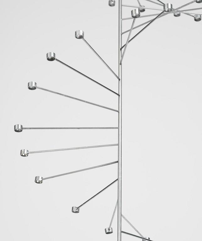 Poul Kjaerholm, ljuskrona, "PK 101", E. Kold Christensen, Danmark, 1960-tal.