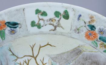 PARTI PORSLIN, 3 delar, Kina, 1700/1800-tal.