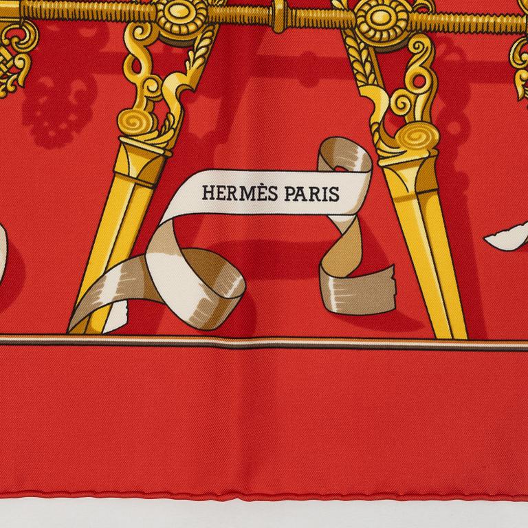 Hermès, scarf, "Copeaux".