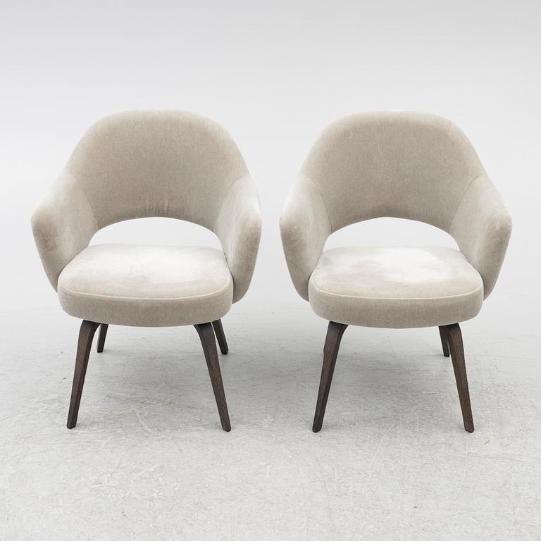 Eero Saarinen, stolar, ett par, "Executive Side Chair", Knoll, 2000-tal.