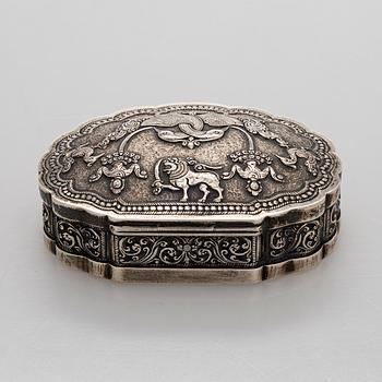 Dosa, silver, Kandyan Arts Association, Sri Lanka, sannolikt 1900-talets första hälft.