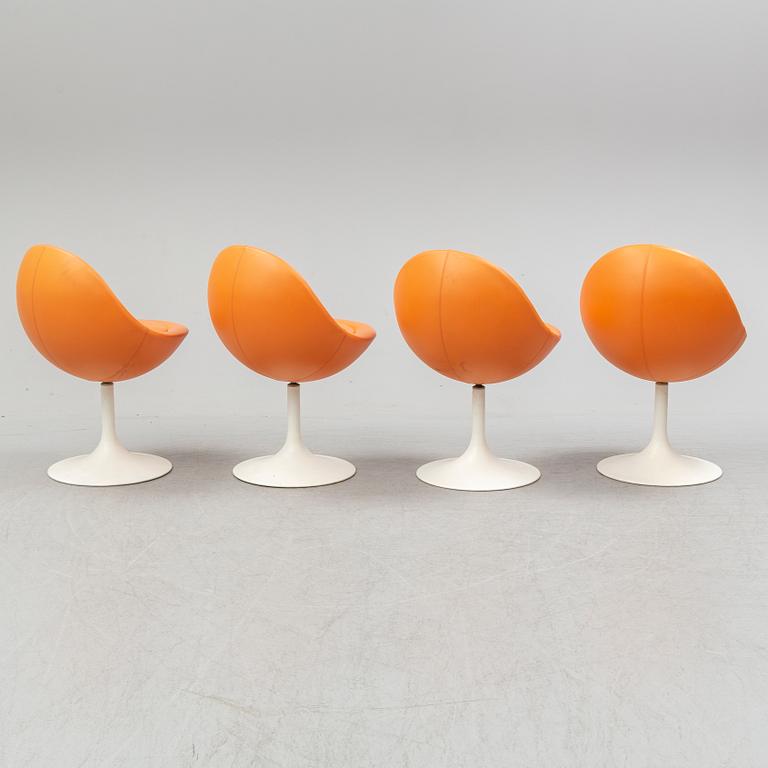 Four 'Venus' chairs by Johanson Design.