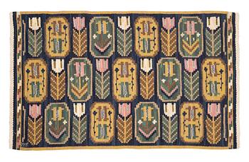 177. Märta Måås-Fjetterström, a textile, "Medaljongerna", flat weave, ca 57,5 x 98-99 cm, signed MMF.