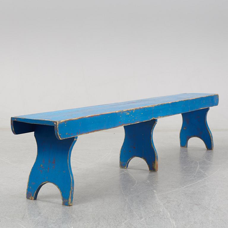 Bänk, allmoge, sent 1800-tal.