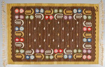 MATTA, rölakan, Sofia Widén, monogramsignerad, 205 x 139 cm, 1900-talets andra hälft.
