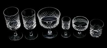 GLASSERVIS, 52 delar, 1900-talets andra hälft.