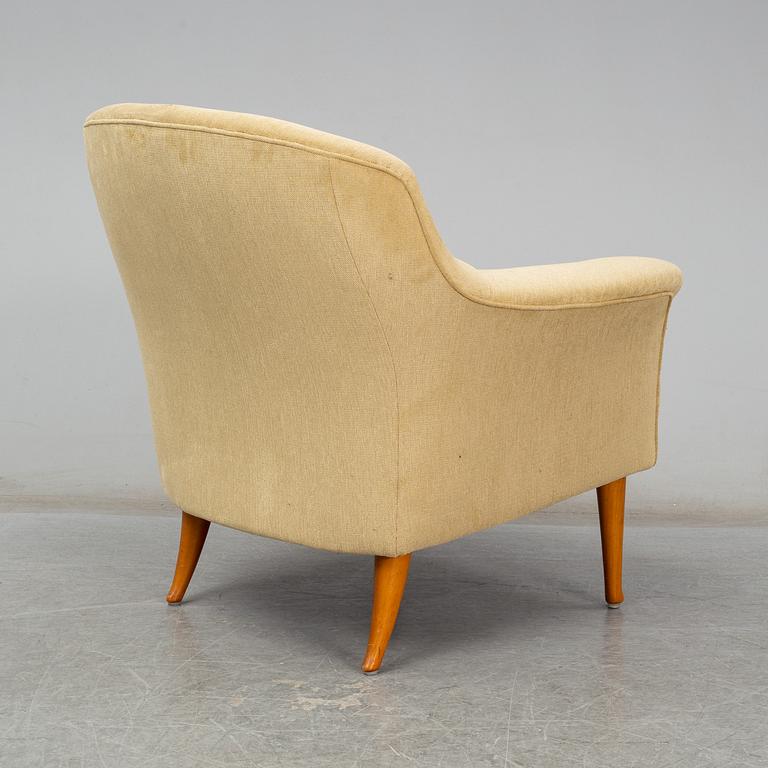 KERSTIN HÖRLIN-HOLMQUIST, a 'Triva' easy chair from Nordiska Kompaniet, 1950's/60's.