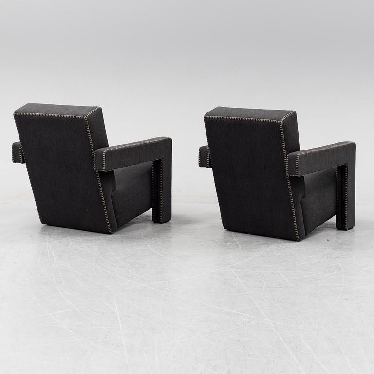 Gerrit Rietveld, "Utrecht", fåtöljer 1 par, Cassina.