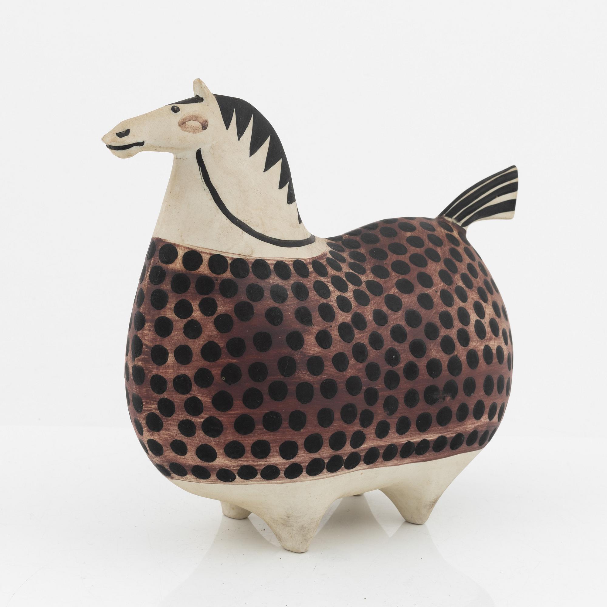 Stig Lindberg, a stoneware 'Springare' figurine, Gustavsberg.
