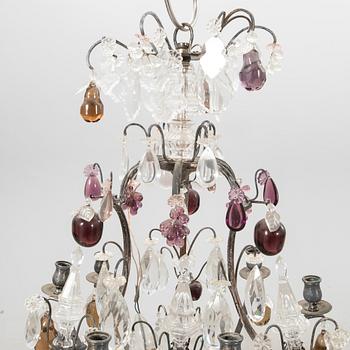 Chandelier in Baroque style, early 20th century.