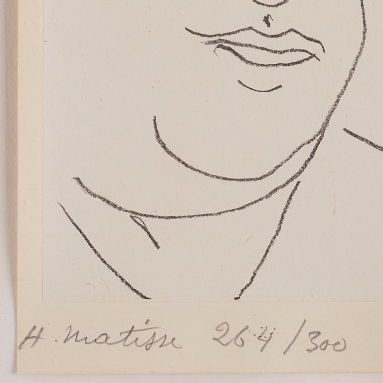Henri Matisse, "Portrait de René Leriche".