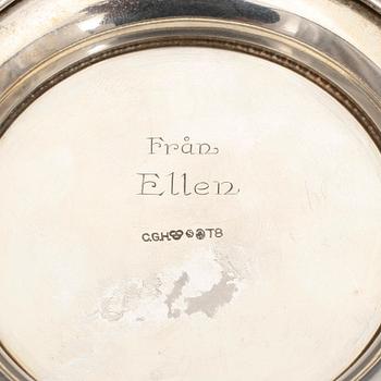 PARTI SILVER, 16 delar, bl.a. GAB, 1924. Vikt ca 430 gram.