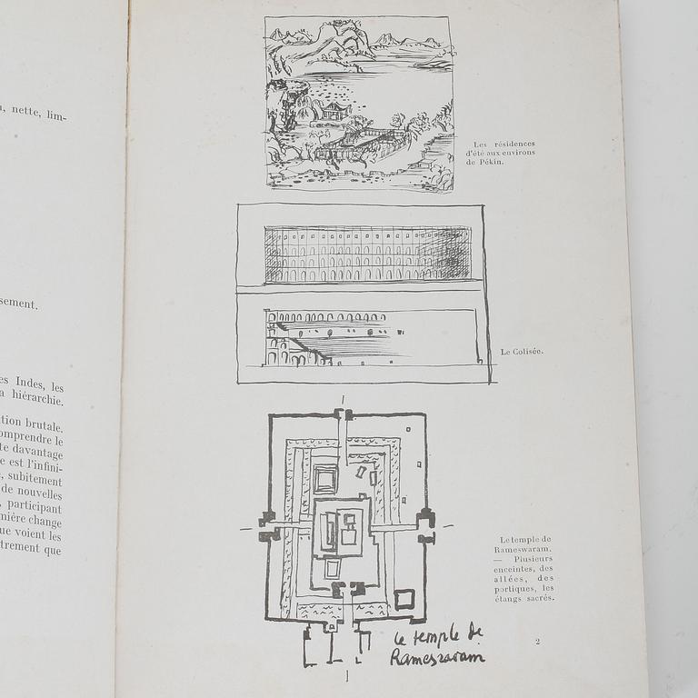 LE CORBUSIER, "Une Maison - Un Palais, A La Recherche d'une Unité Architecturale".