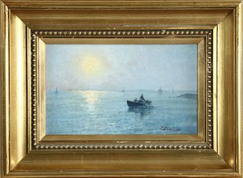 TAGE ERIKSSON, olja på duk, sign.