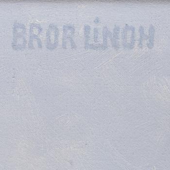 BROR LINDH, olja på duk på pannå, sign.