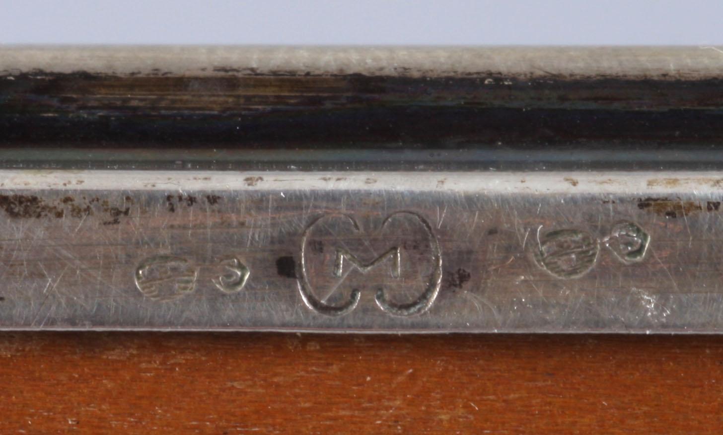 SKRIN, silver, importstämplar, 1900-tal.