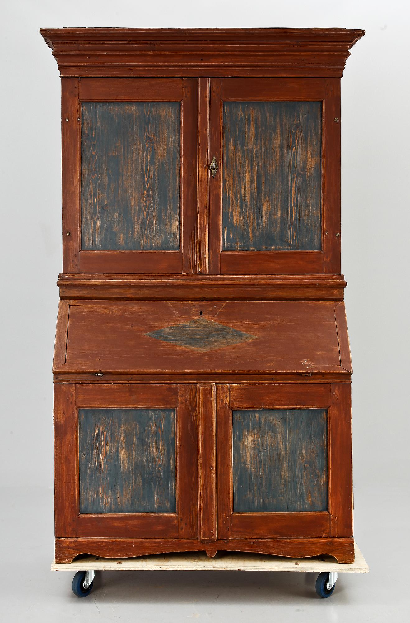 SKRIVSKÅP, 1700/1800-tal.