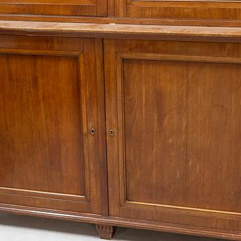 A Swedish manhogany bibliotheque, Stockholm, 1820's.