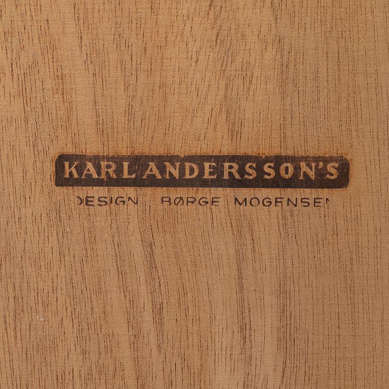 Børge Mogensen, bokhyllor, 2 st samt en byrå, "Öresund", Karl Andersson & Söner, 1900-tales andra hälft.