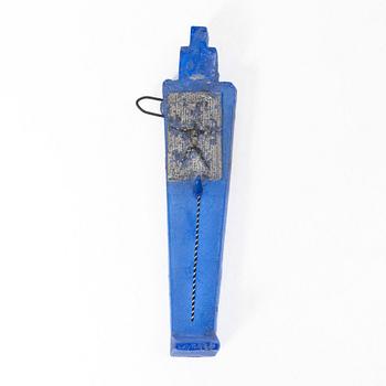 Bertil Vallien, a unique glass sculpture, Kosta Boda, signed.