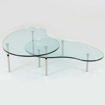 ENZO MARI, soffbord, 2 st, "Ambo", Zanotta, Italien.