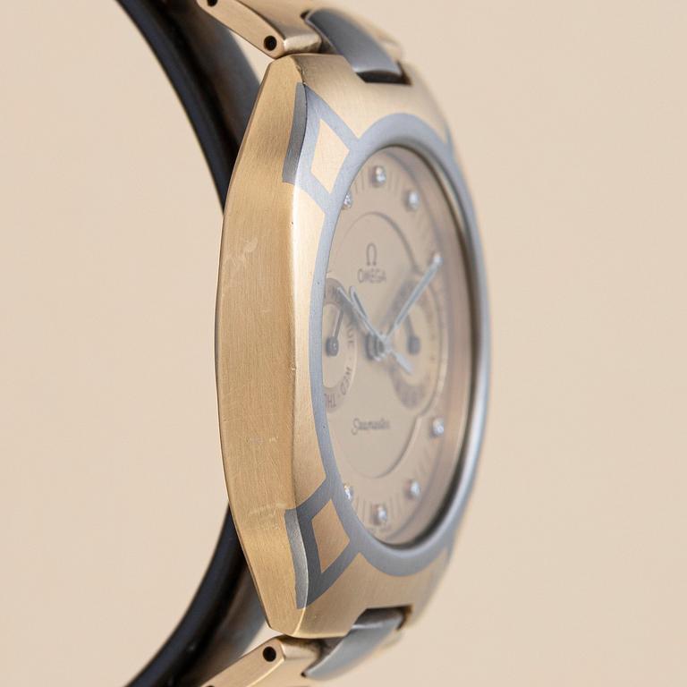 Omega, Seamaster, Polaris, "Diamond Dial", ca 1986.