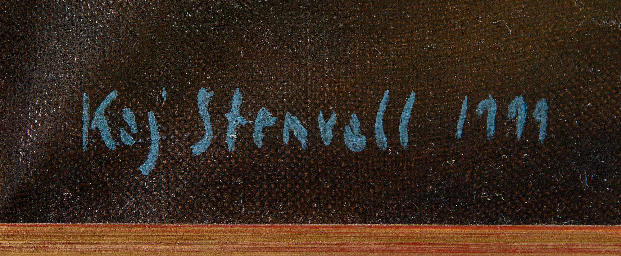 Kaj Stenvall, "Palaako?" (Light?).