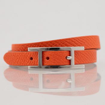 Hermès, armband "Behapi Double Tour".