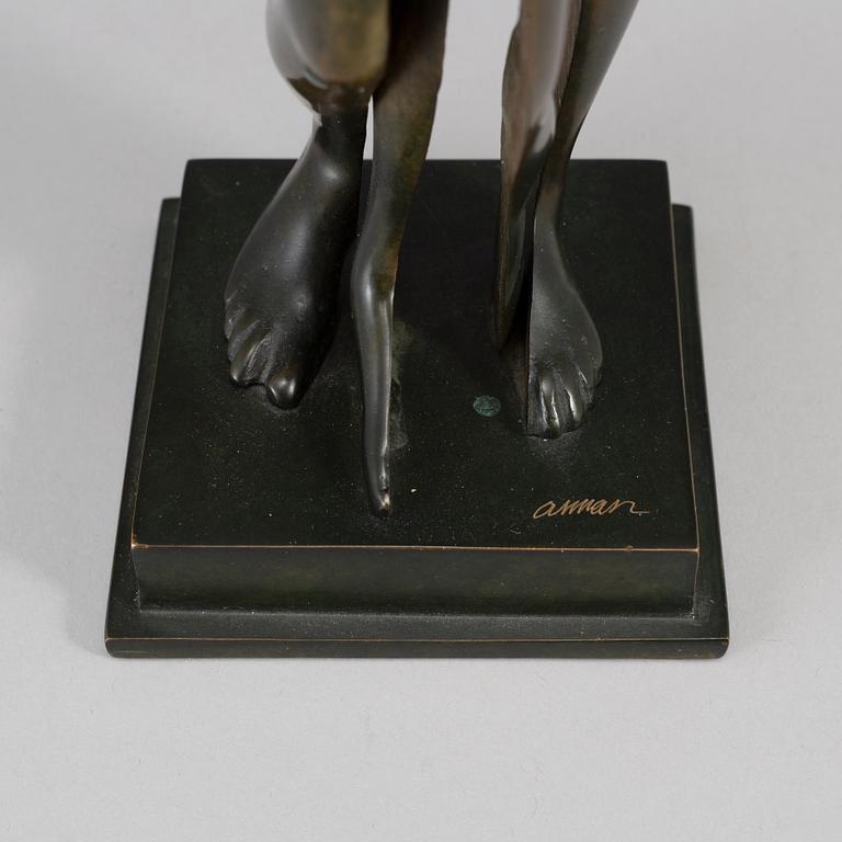 FERNANDEZ ARMAN, Sculpture. Bronze, signed, numbered, foundry mark.