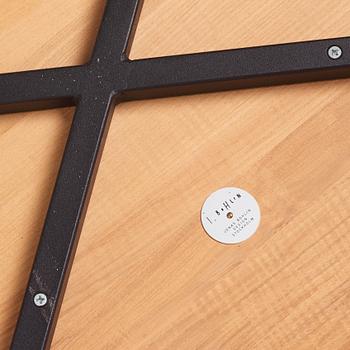Jonas Bohlin, a table and easy chair,  'Formula ask', Jonas Bohlin Design AB, Sweden 1999.