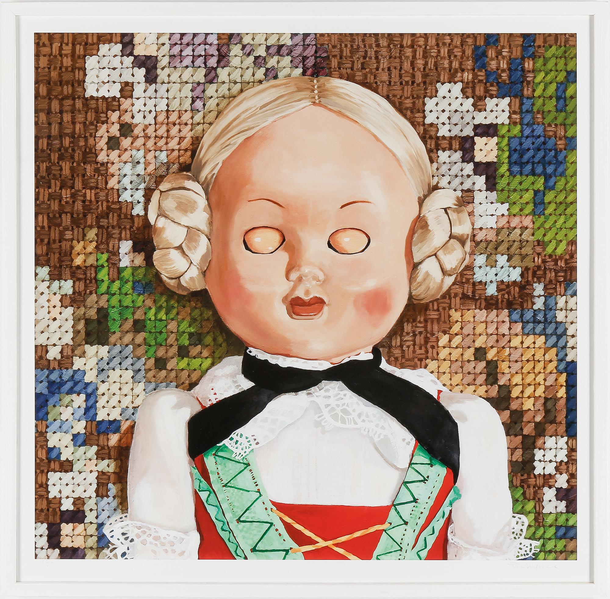 PIA INGELSE, gicleetryck, signerat och numrerat 3/25.