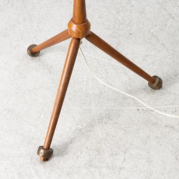 Scandinavian Modern, golvlampa, teak, 1950-tal.