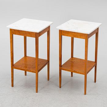 Bedside tables, early 20th century.