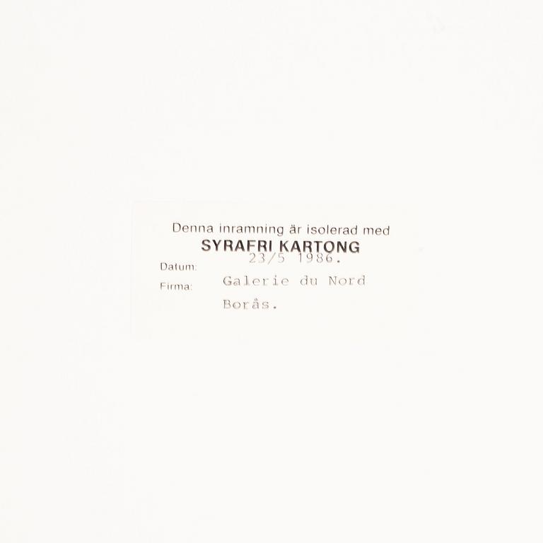 Victor Vasarely, färglitografi, 1940, signerad 52/75.